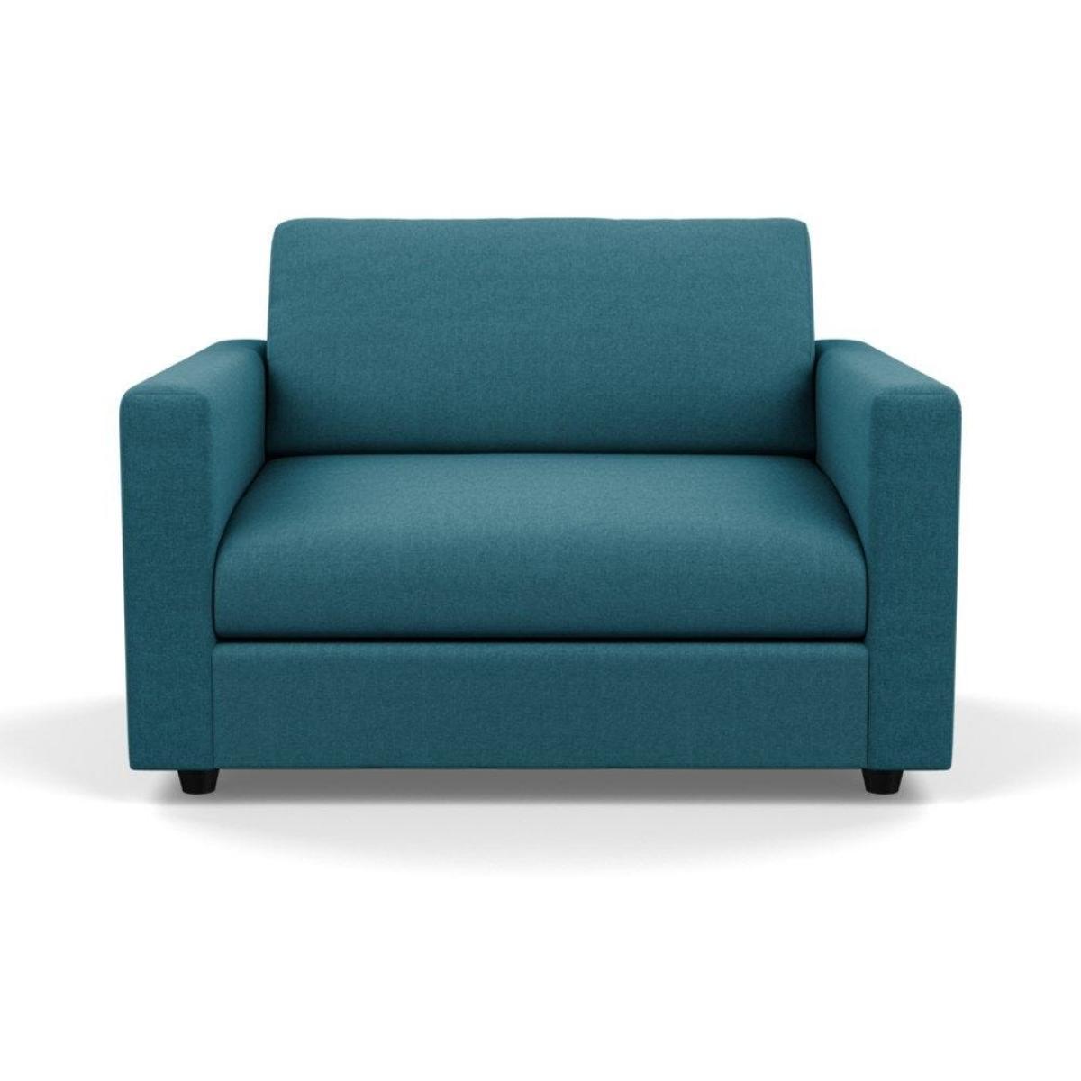 Heal's Nimbus II Loveseat Smart Linen Mix Duck Egg Black Feet - Heal's UK Furniture – image 45
