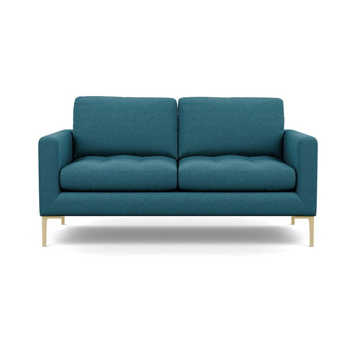 Heal's Eton Loveseat Smart Velvet Dolphin Brass - Heal's UK Furniture – image 79