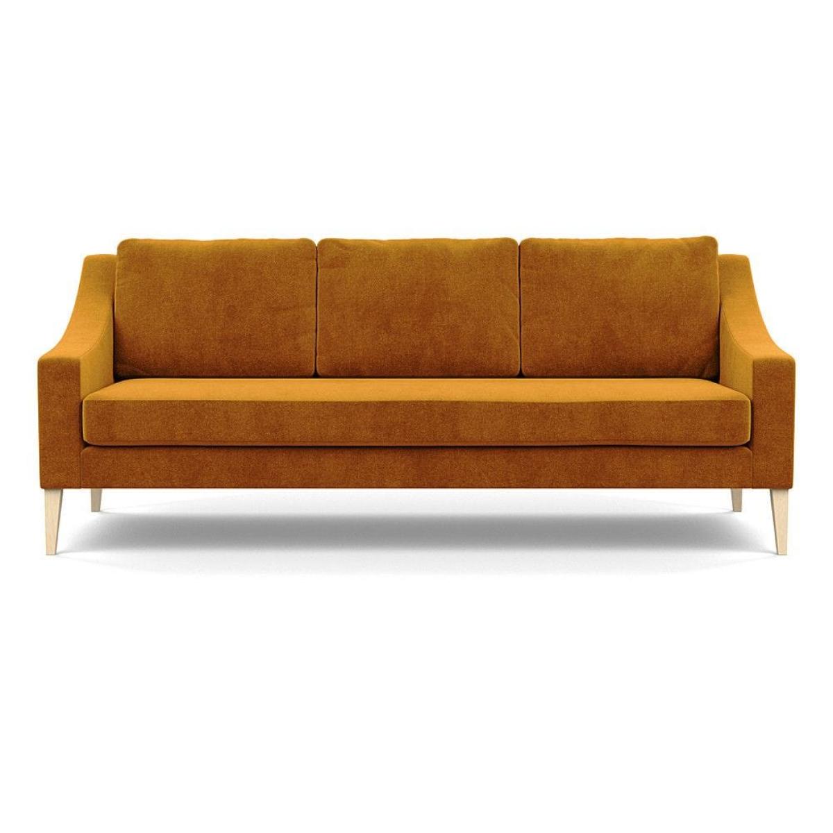Heal's Eton Loveseat Smart Velvet Dolphin Brass - Heal's UK Furniture – image 90