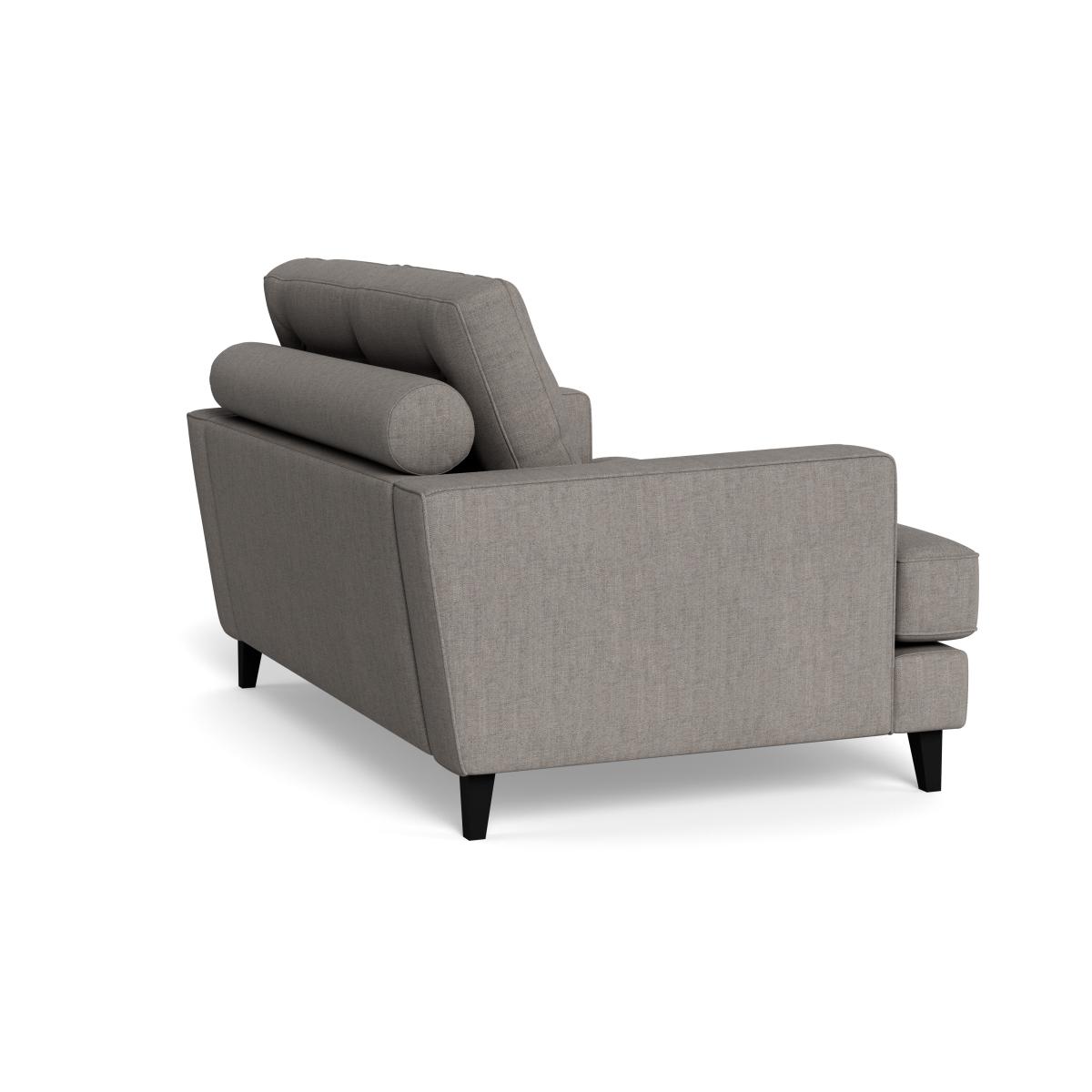 Heal's Mistral Loveseat Broad Weave Pebble Natural Feet – image 5
