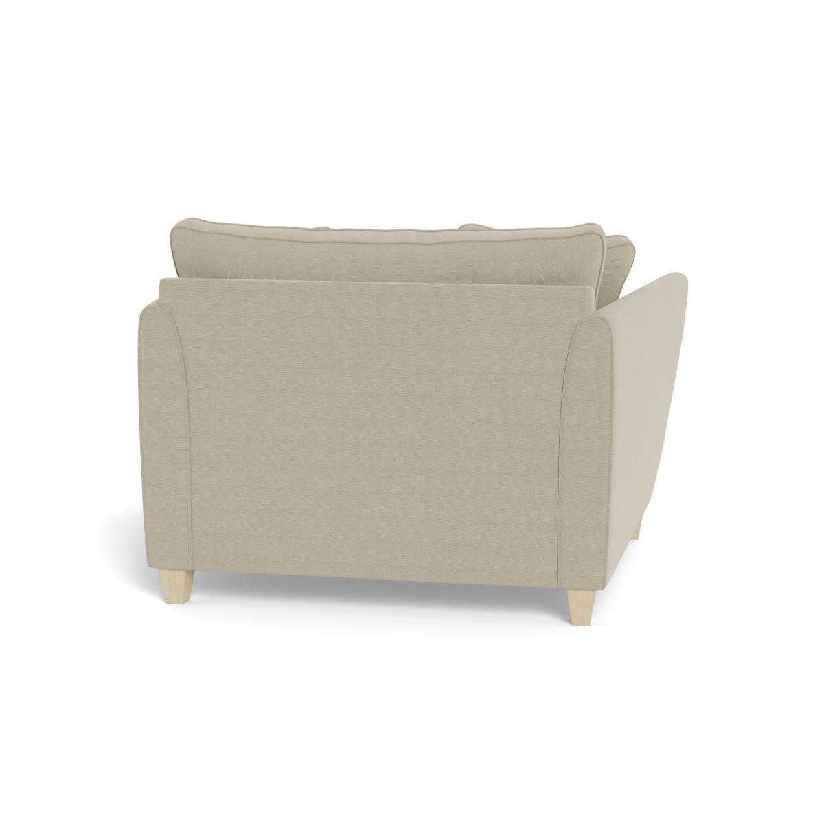 Heal's Torino Loveseat Linen Hessian Black Feet - Heal's UK Furniture – image 5