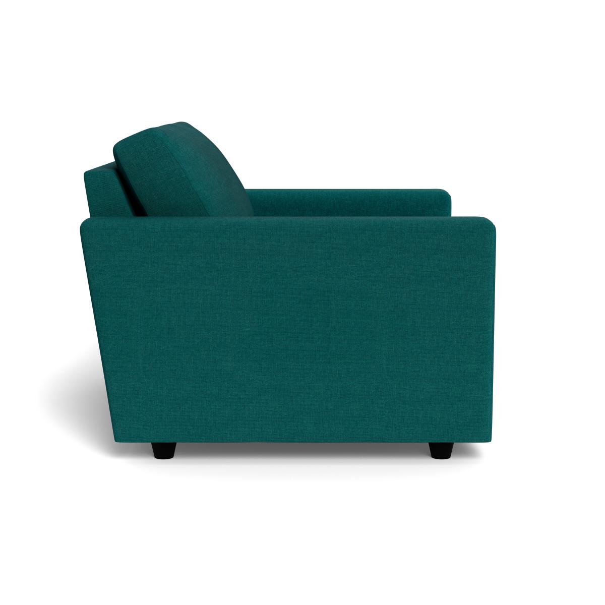 Heal's Nimbus II Loveseat Brushed Cotton Pine Black Feet – image 4