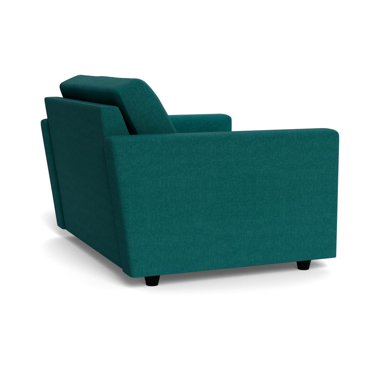 Heal's Nimbus II Loveseat Brushed Cotton Pine Black Feet – image 5