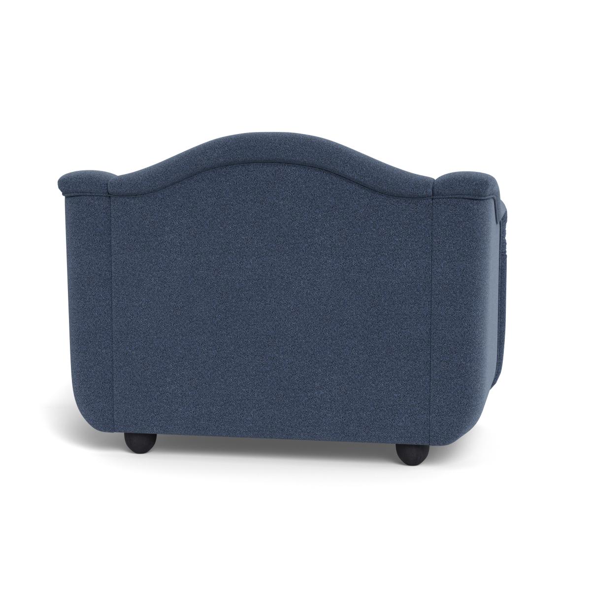 Heal's Tetbury Loveseat Boucle Indigo Walnut Stained Beech Feet – image 6