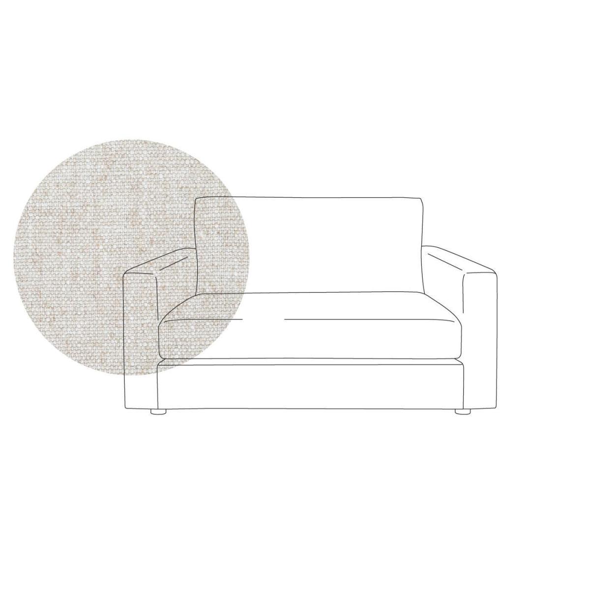 Heal's Nimbus II Loveseat Melton Wool Granite - Heal's UK Furniture – image 18