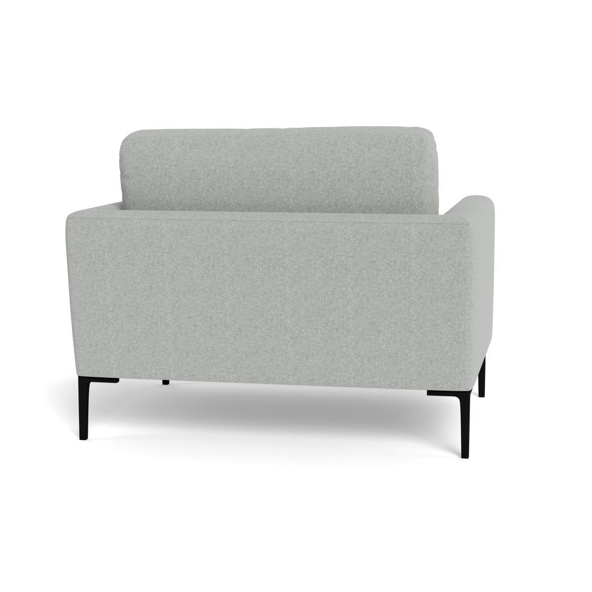 Heal's Eton Loveseat Melton Wool Limestone Brass Feet - Heal's UK Furniture – image 5