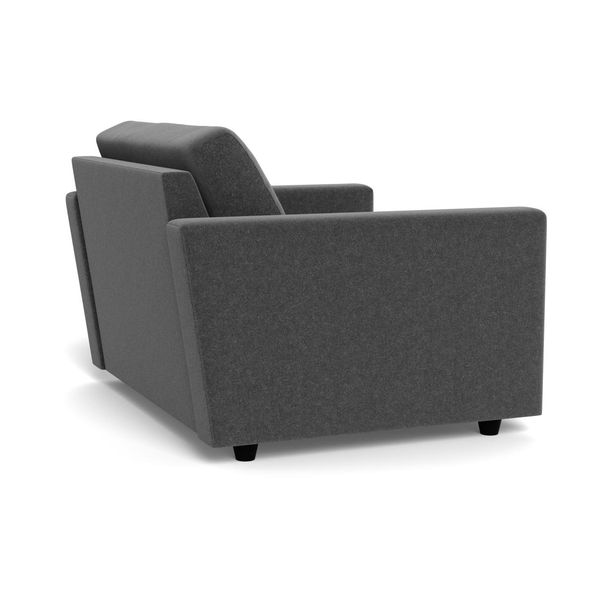 Heal's Nimbus II Loveseat Melton Wool Granite – image 4