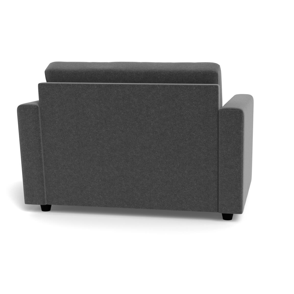 Heal's Nimbus II Loveseat Melton Wool Granite – image 5