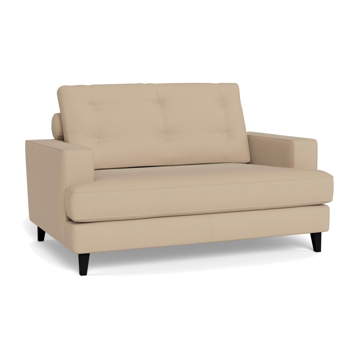 Heal's Mistral Loveseat Capelo Linen-Cotton Bamboo Natural Beech Feet – image 1