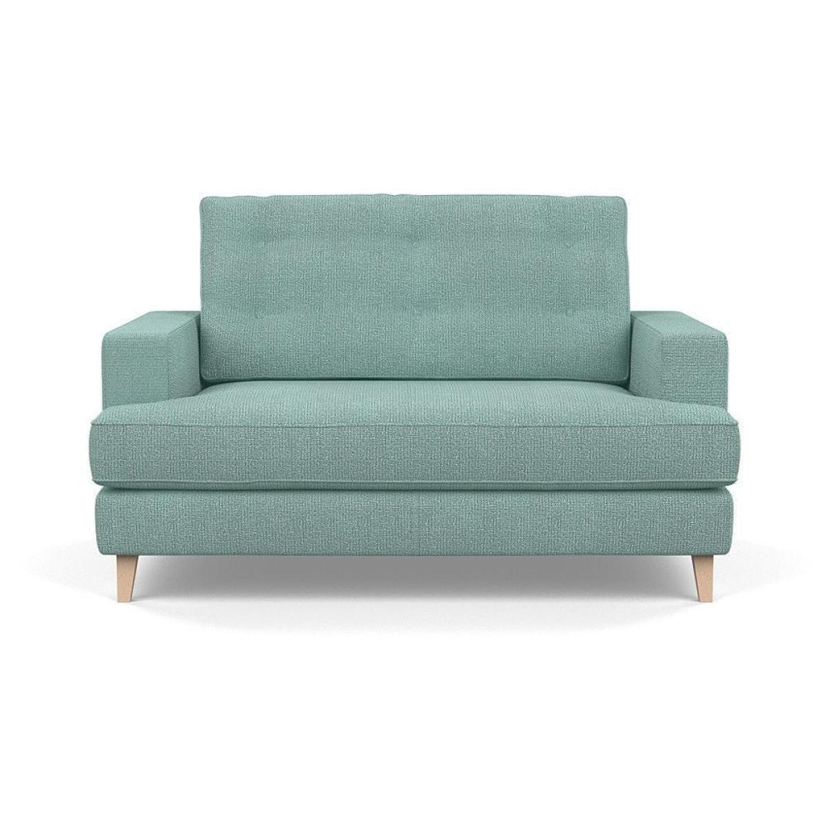 Heal's Mistral Loveseat Cotton Grain Black Feet - Heal's UK Furniture – image 18