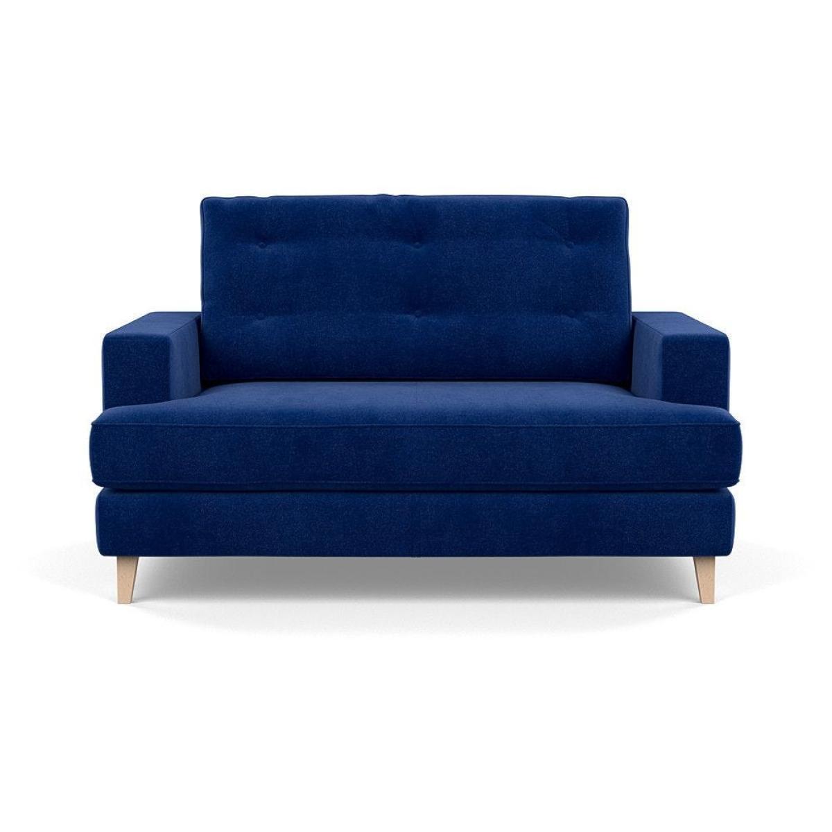 Heal's Mistral Loveseat Cotton Grain Black Feet - Heal's UK Furniture – image 4