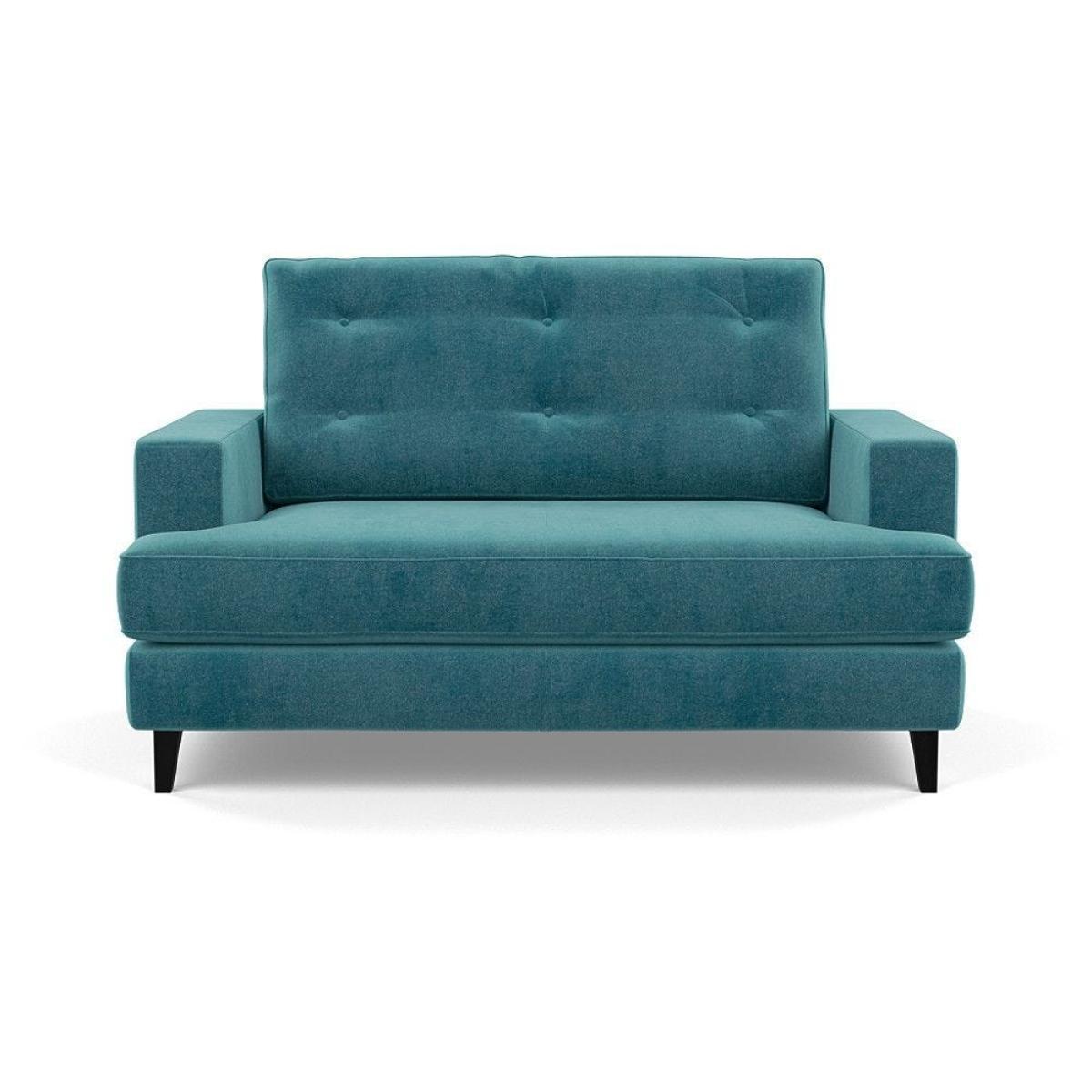 Heal's Mistral Loveseat Cotton Grain Black Feet - Heal's UK Furniture – image 37