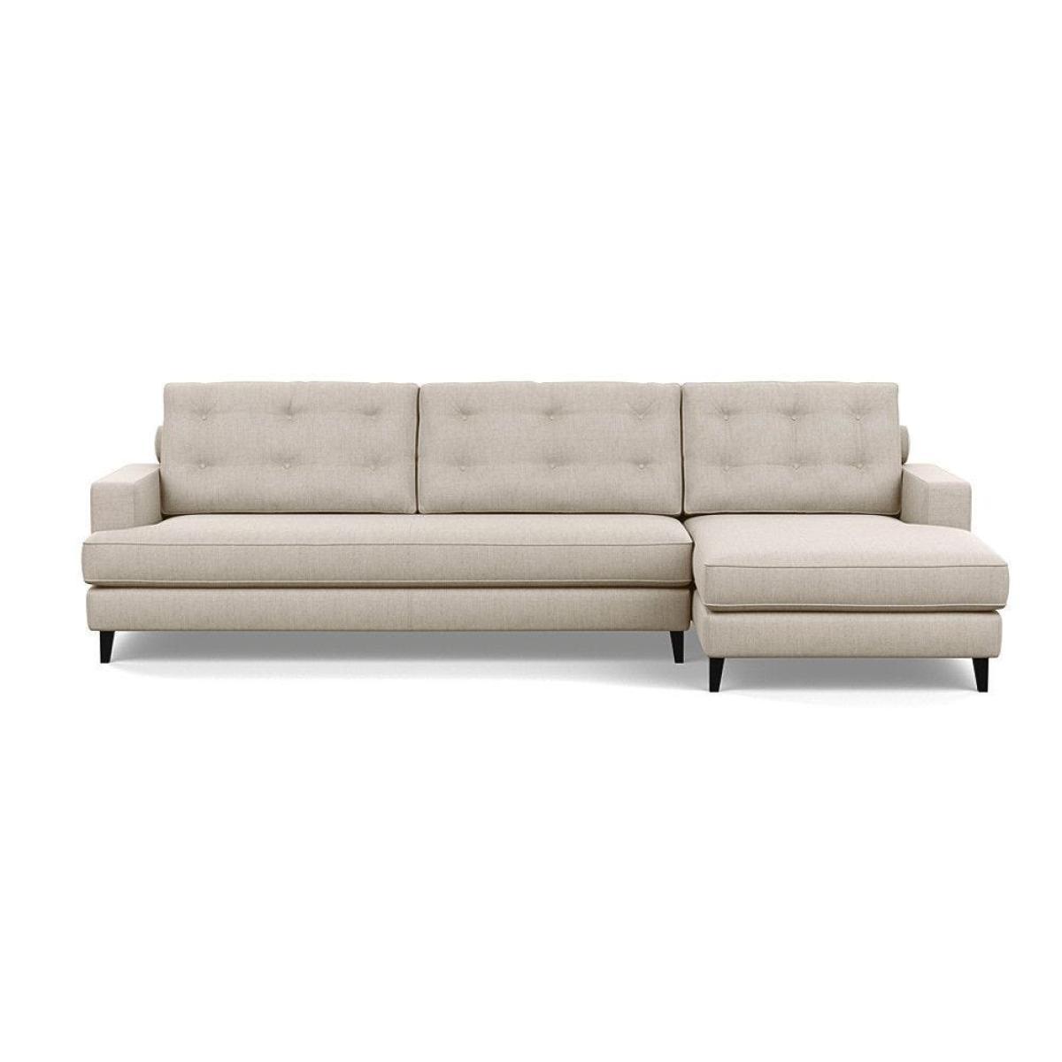 Heal's Mistral Loveseat Cotton Grain Black Feet - Heal's UK Furniture – image 5