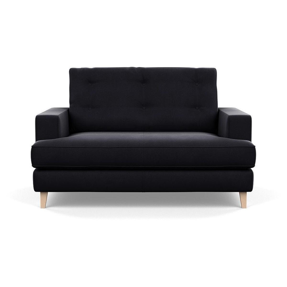Heal's Mistral Loveseat Cotton Grain Black Feet - Heal's UK Furniture – image 48