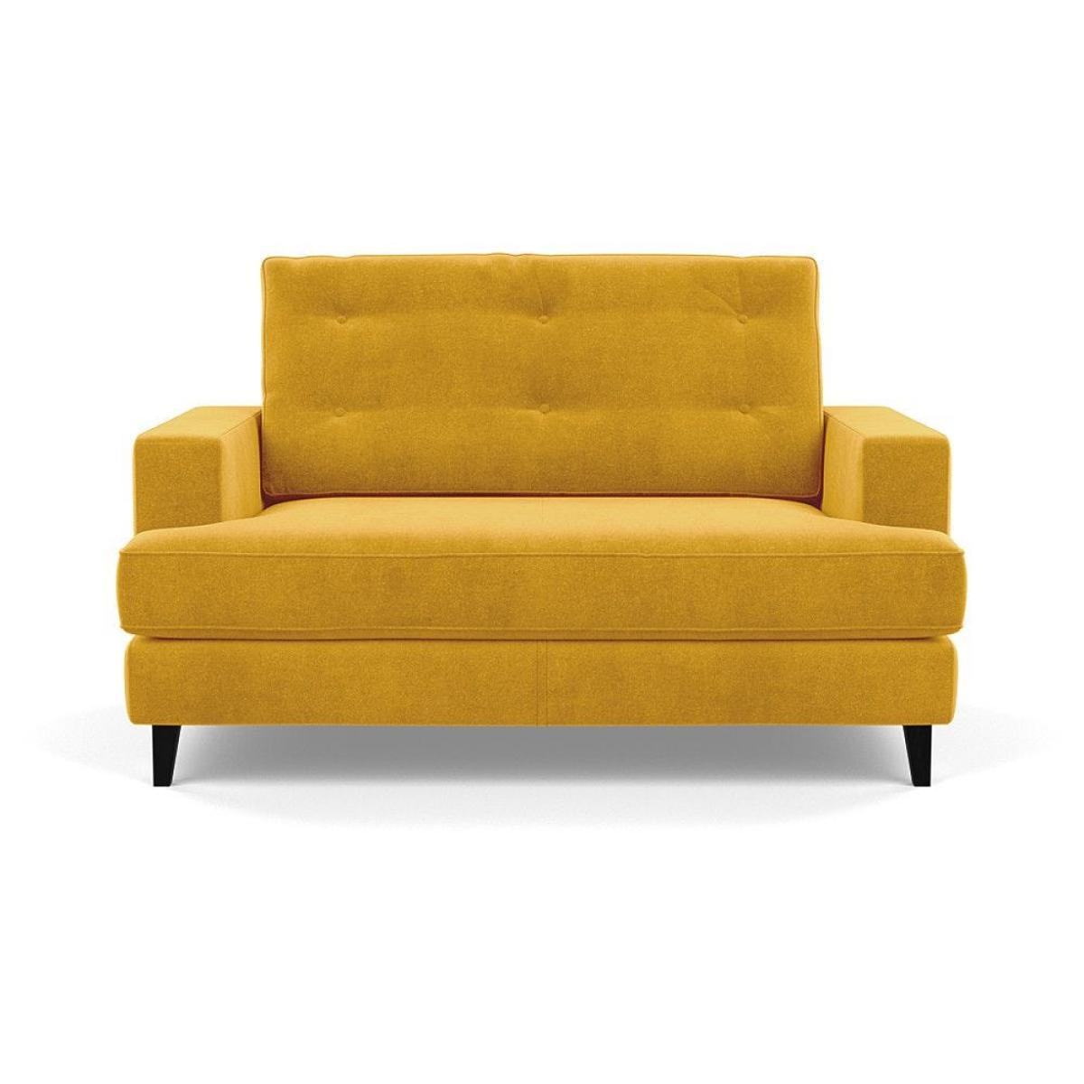 Heal's Mistral Loveseat Cotton Grain Black Feet - Heal's UK Furniture – image 59