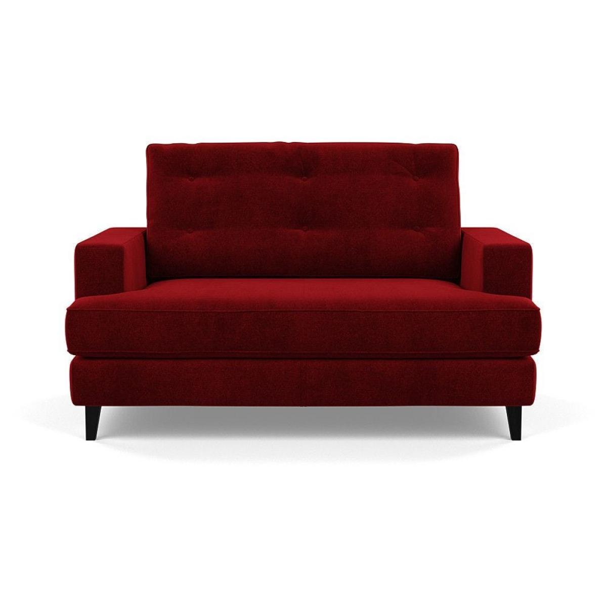 Heal's Mistral Loveseat Cotton Grain Black Feet - Heal's UK Furniture – image 64