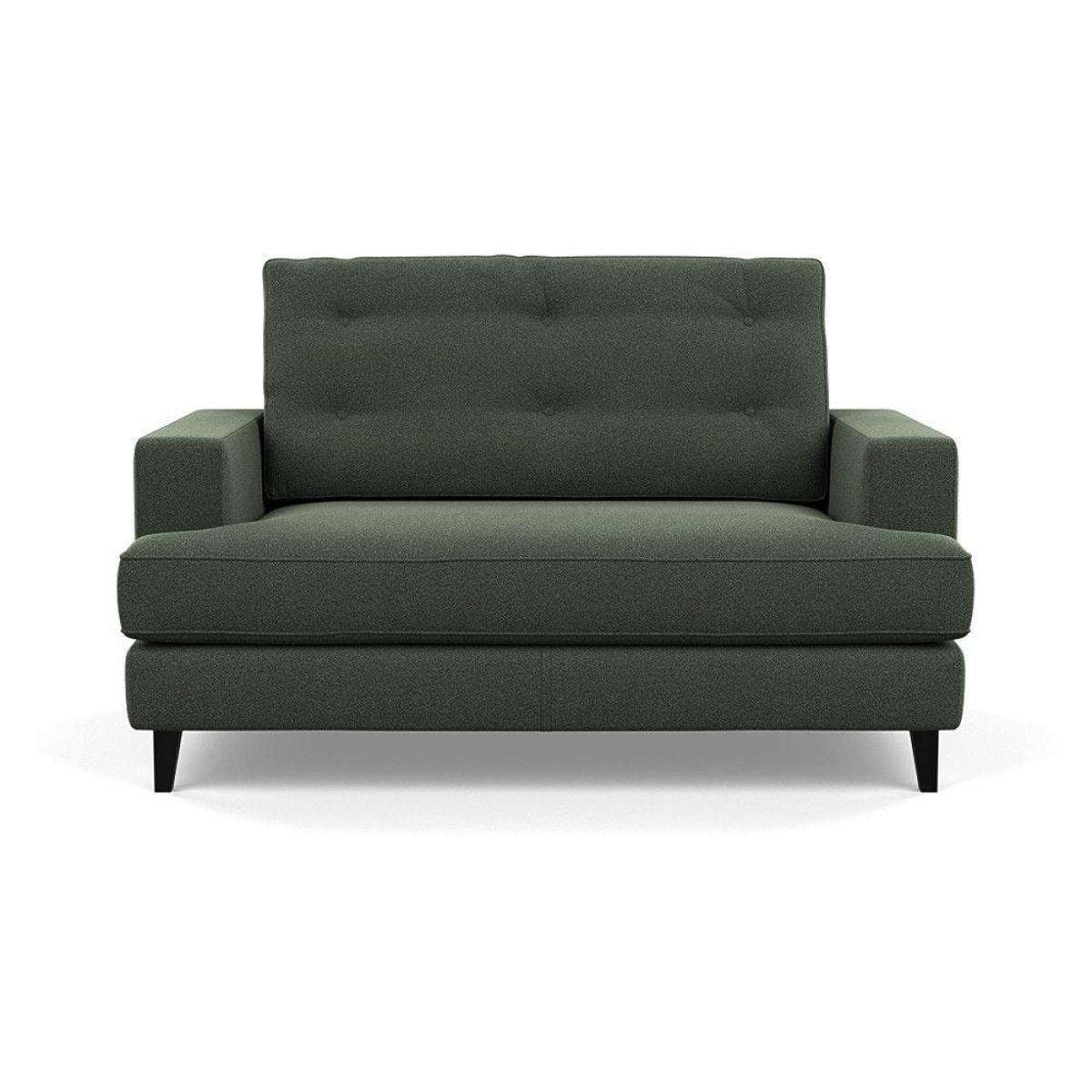 Heal's Mistral Loveseat Cotton Grain Black Feet - Heal's UK Furniture – image 86