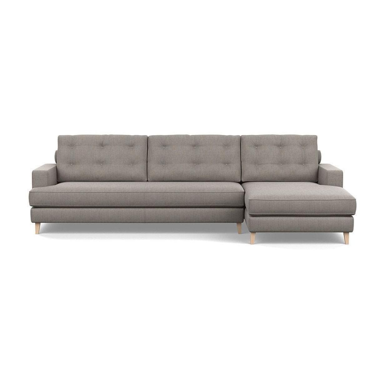Heal's Mistral Loveseat Velvet Platinum Black Feet - Heal's UK Furniture – image 27
