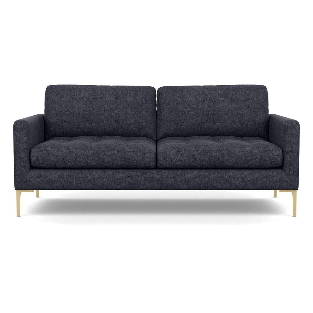 Heal's Mistral Loveseat Velvet Platinum Black Feet - Heal's UK Furniture – image 66