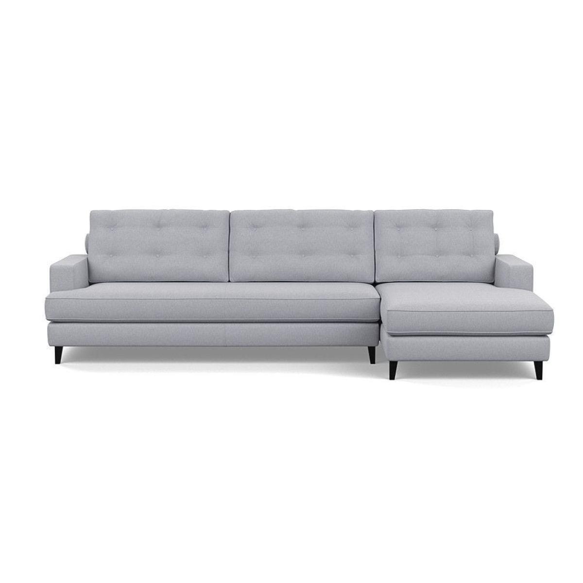 Heal's Mistral Loveseat Velvet Platinum Black Feet - Heal's UK Furniture – image 70