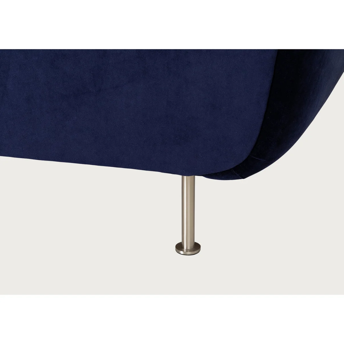 Heal's Allora Loveseat Loop Twill Ochre Stainless Steel Feet – image 6