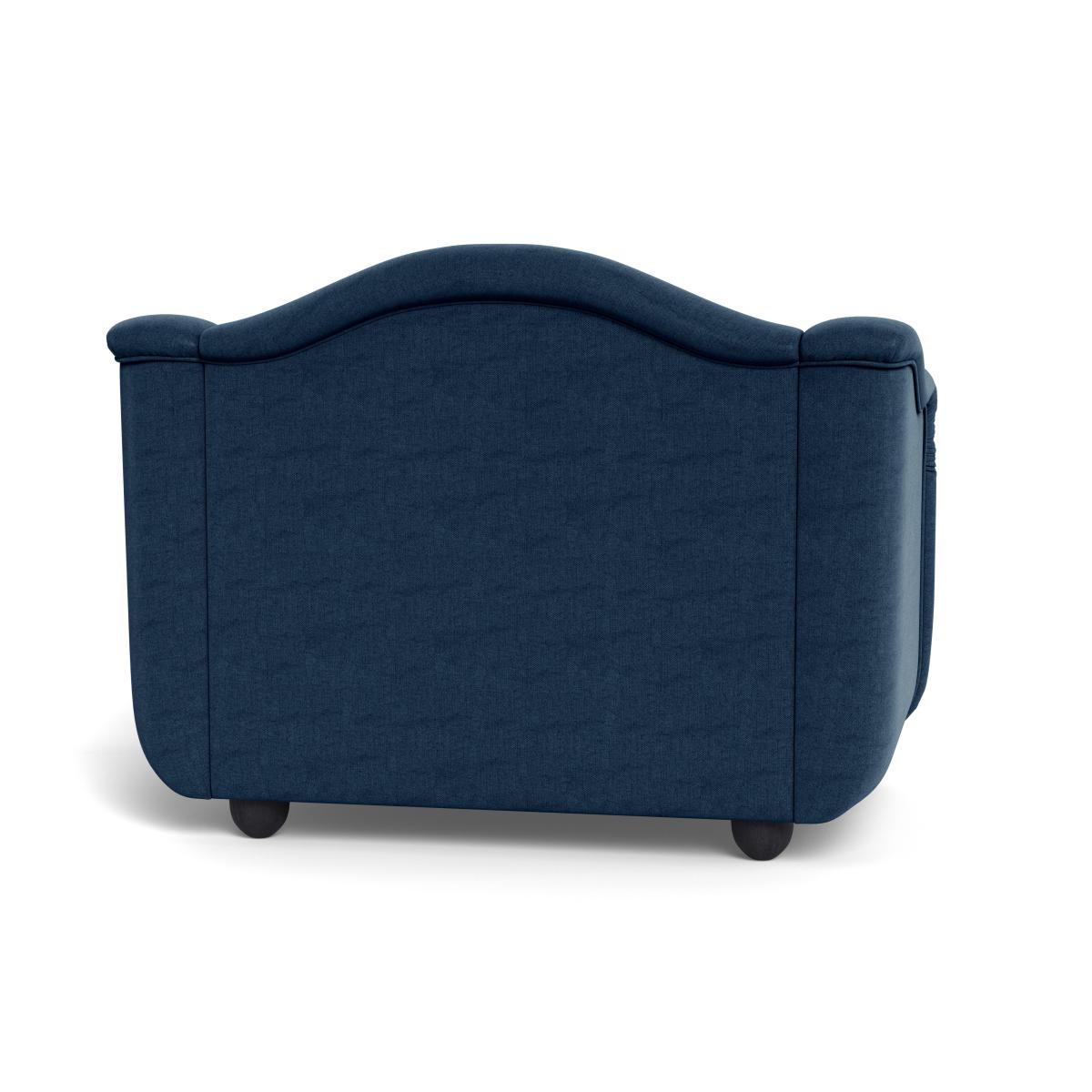 Heal's Tetbury Loveseat Capleo Linen-Cotton Inkspot Black Beech Feet – image 6