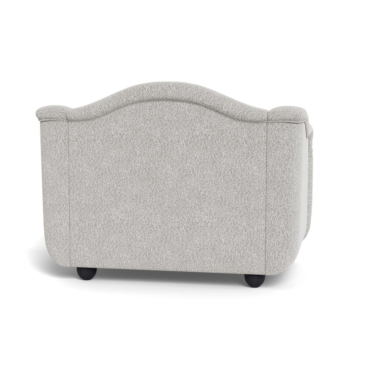 Heal's Tetbury Loveseat Chunky Boucle Ecru Walnut Stained Beech Feet – image 6