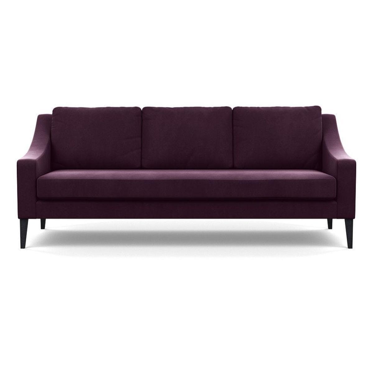 Heal's Eton Loveseat Smart Luxe Velvet Mushroom Black Feet - Heal's UK Furniture – image 12