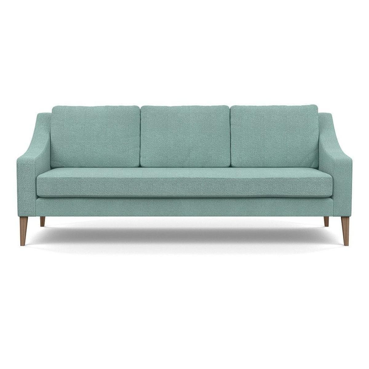 Heal's Eton Loveseat Smart Luxe Velvet Mushroom Black Feet - Heal's UK Furniture – image 15