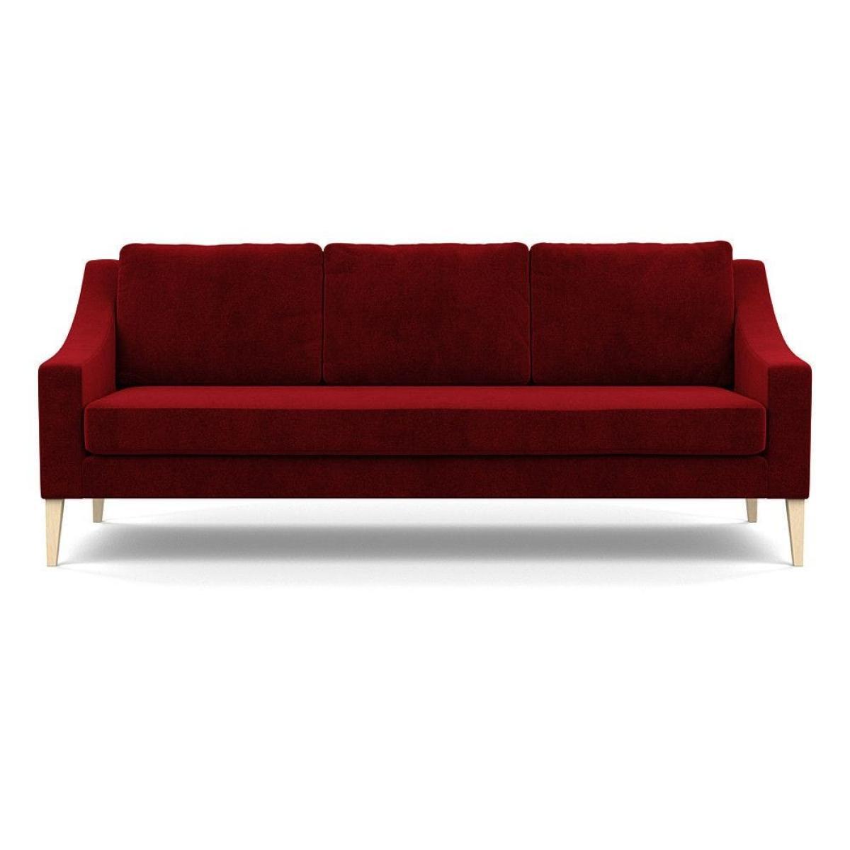 Heal's Eton Loveseat Smart Luxe Velvet Mushroom Black Feet - Heal's UK Furniture – image 17
