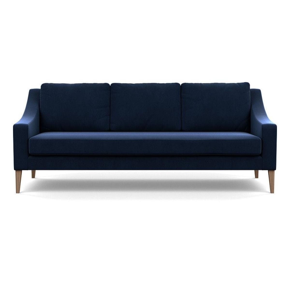 Heal's Eton Loveseat Smart Luxe Velvet Mushroom Black Feet - Heal's UK Furniture – image 23
