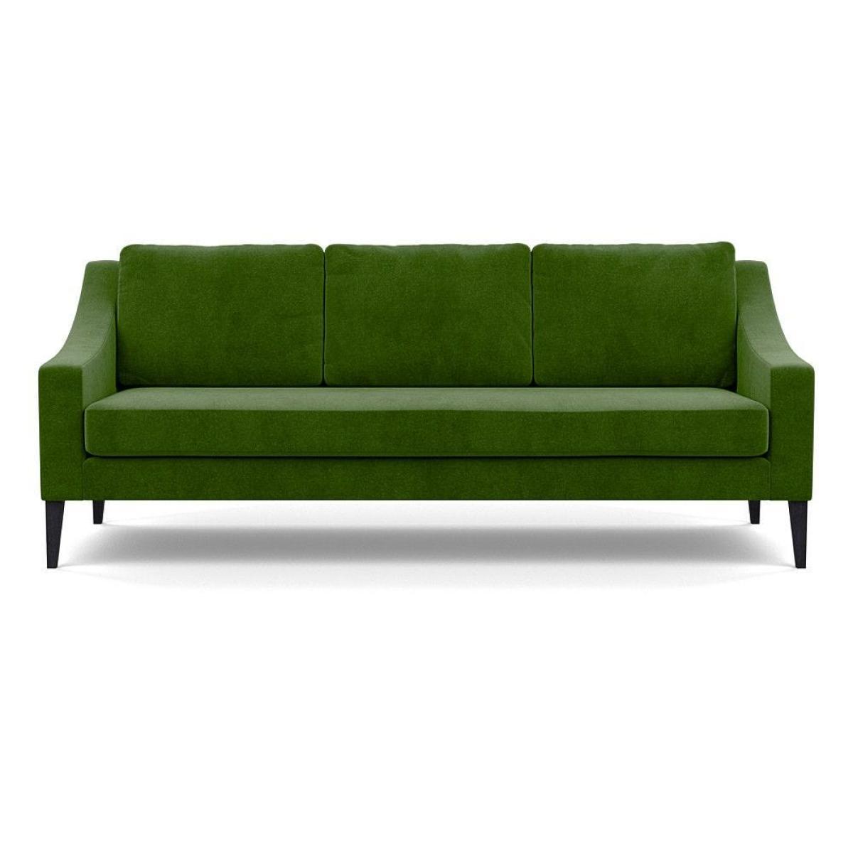 Heal's Eton Loveseat Smart Luxe Velvet Mushroom Black Feet - Heal's UK Furniture – image 32