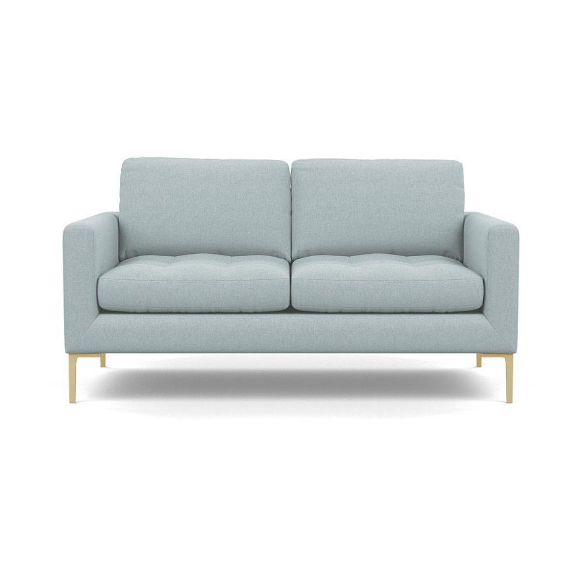 Heal's Eton Loveseat Smart Luxe Velvet Mushroom Black Feet - Heal's UK Furniture – image 39