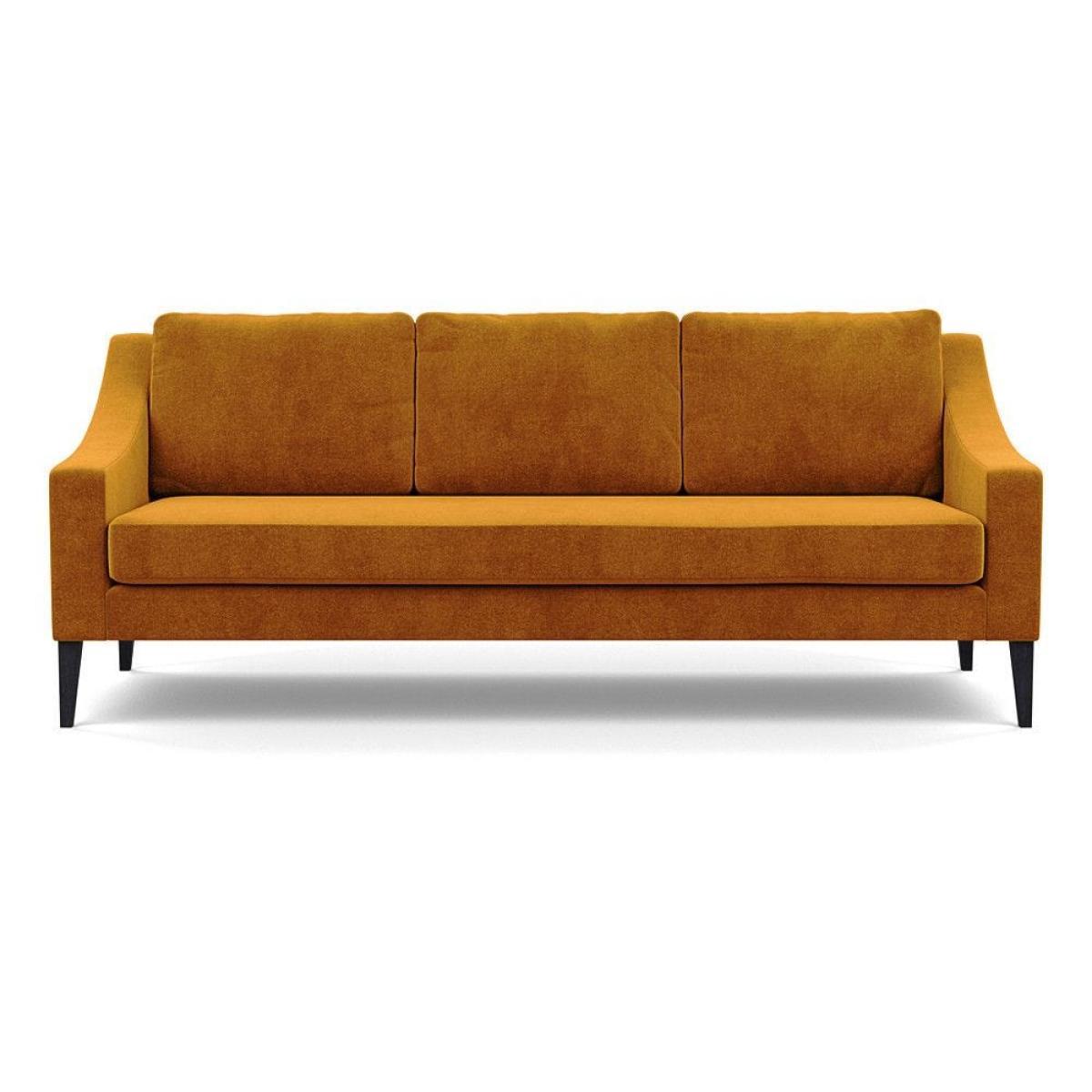 Heal's Eton Loveseat Smart Luxe Velvet Mushroom Black Feet - Heal's UK Furniture – image 50