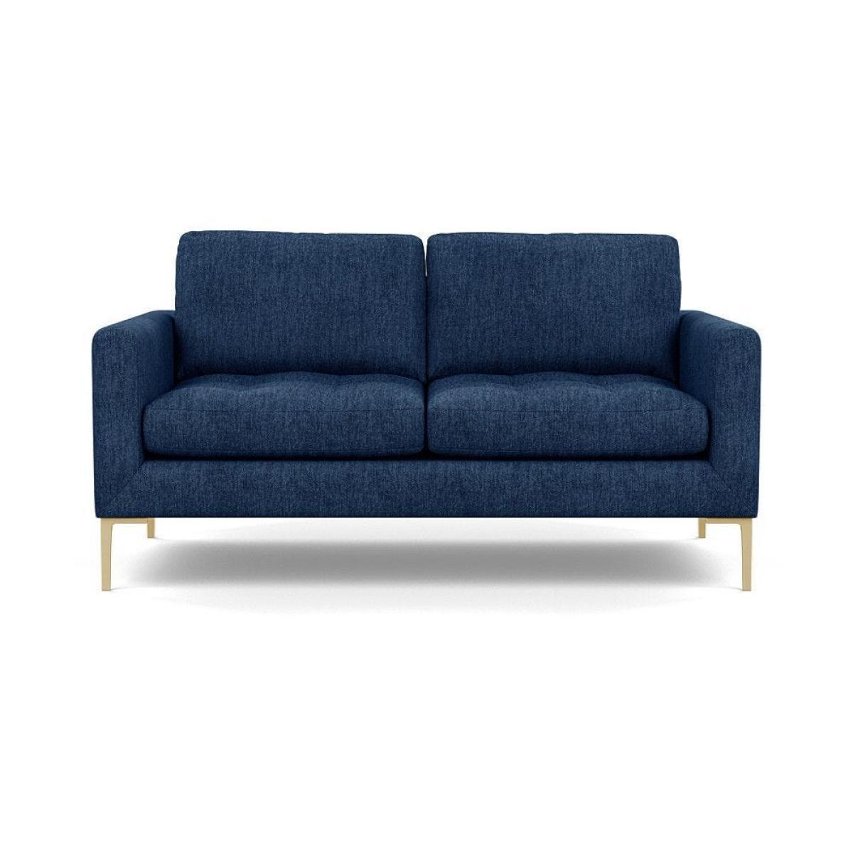 Heal's Eton Loveseat Smart Luxe Velvet Mushroom Black Feet - Heal's UK Furniture – image 56