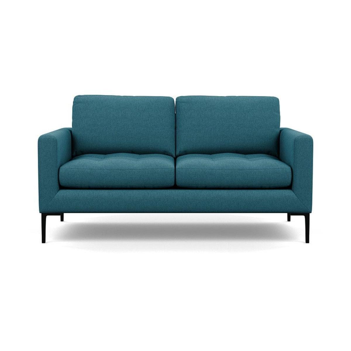 Heal's Eton Loveseat Smart Luxe Velvet Mushroom Black Feet - Heal's UK Furniture – image 57