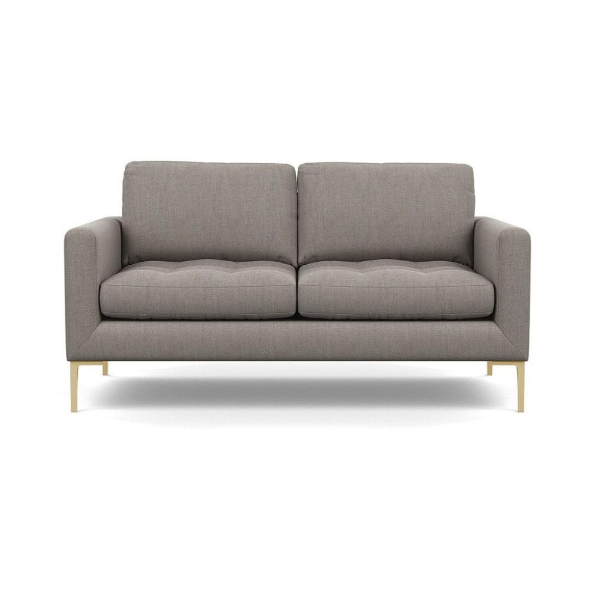 Heal's Eton Loveseat Smart Luxe Velvet Mushroom Black Feet - Heal's UK Furniture – image 64