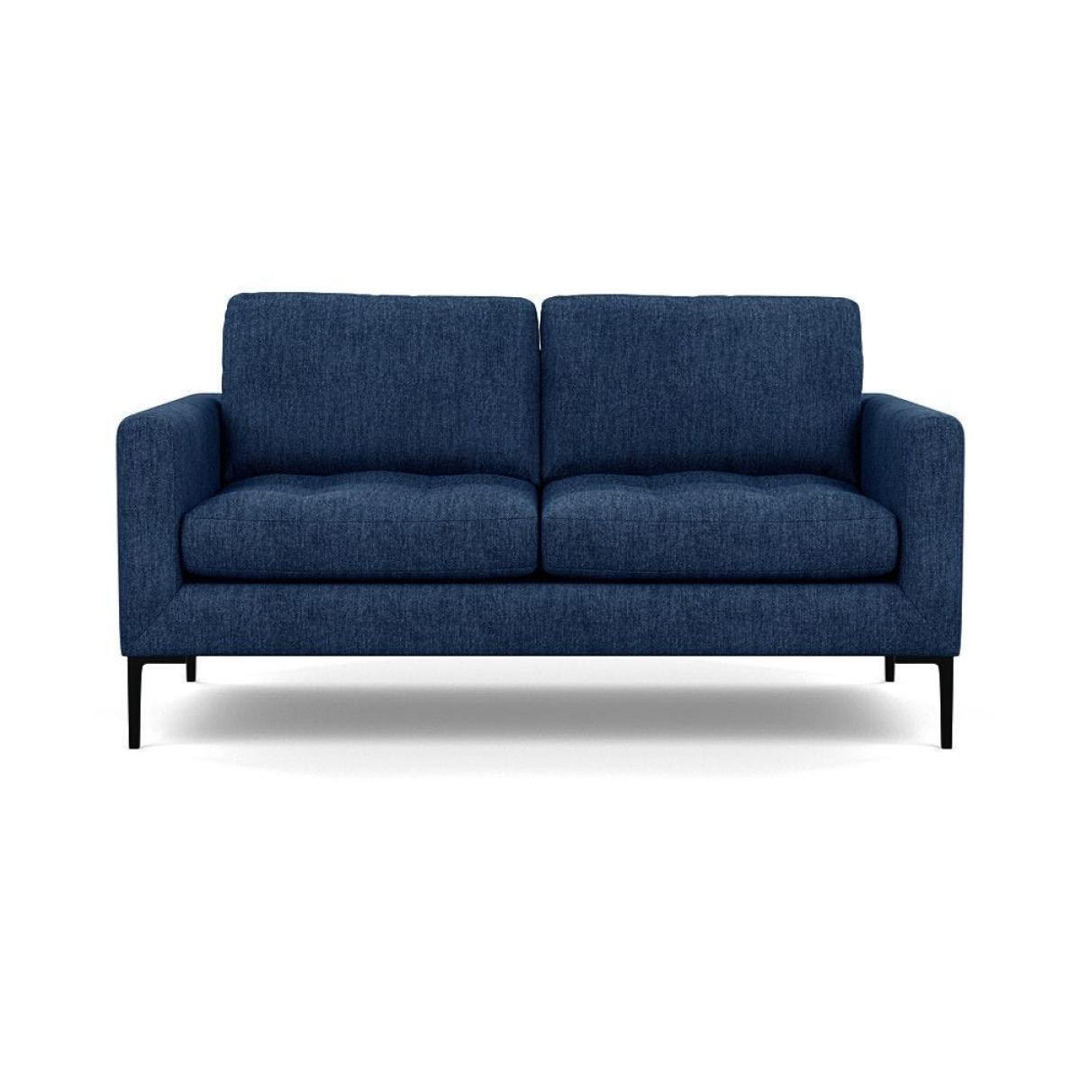 Heal's Eton Loveseat Smart Luxe Velvet Mushroom Black Feet - Heal's UK Furniture – image 70