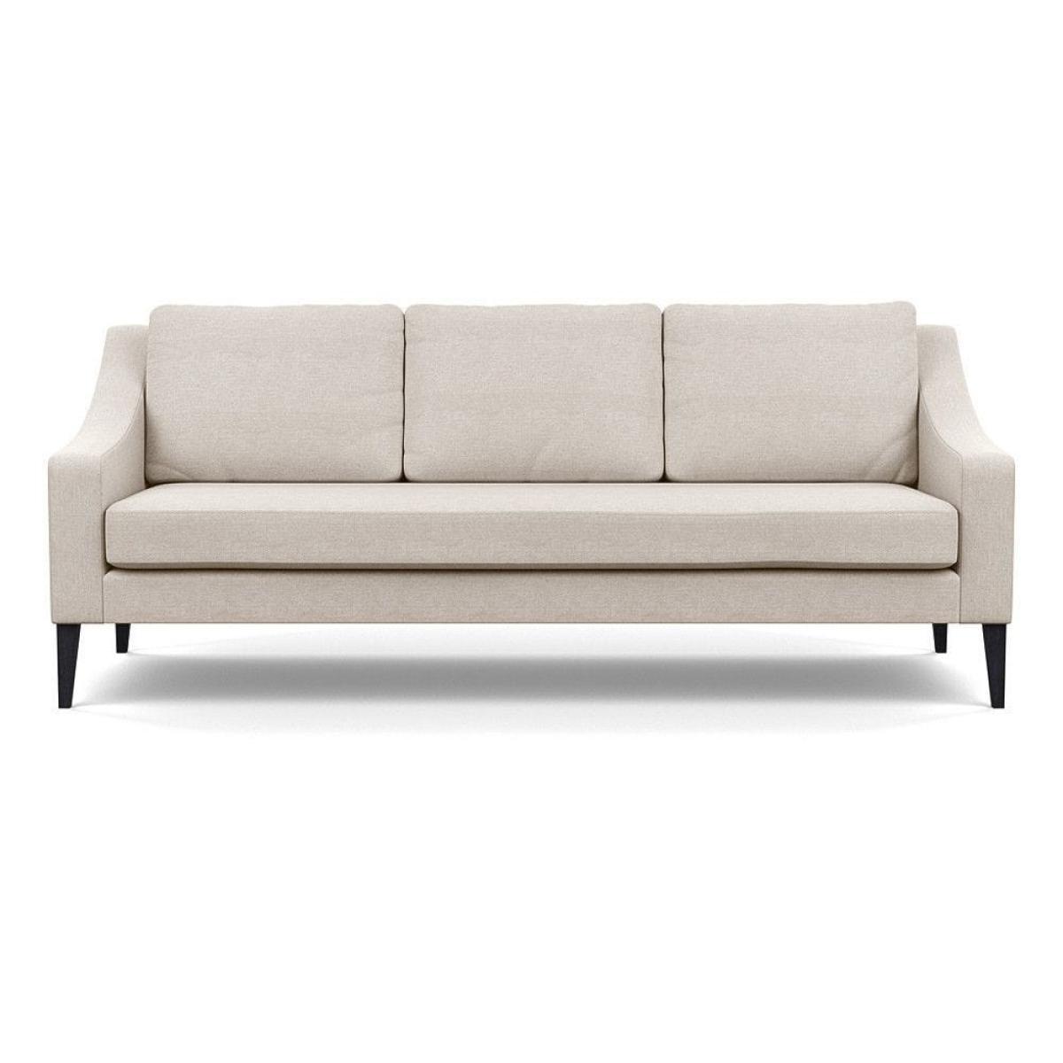 Heal's Eton Loveseat Smart Luxe Velvet Mushroom Black Feet - Heal's UK Furniture – image 8