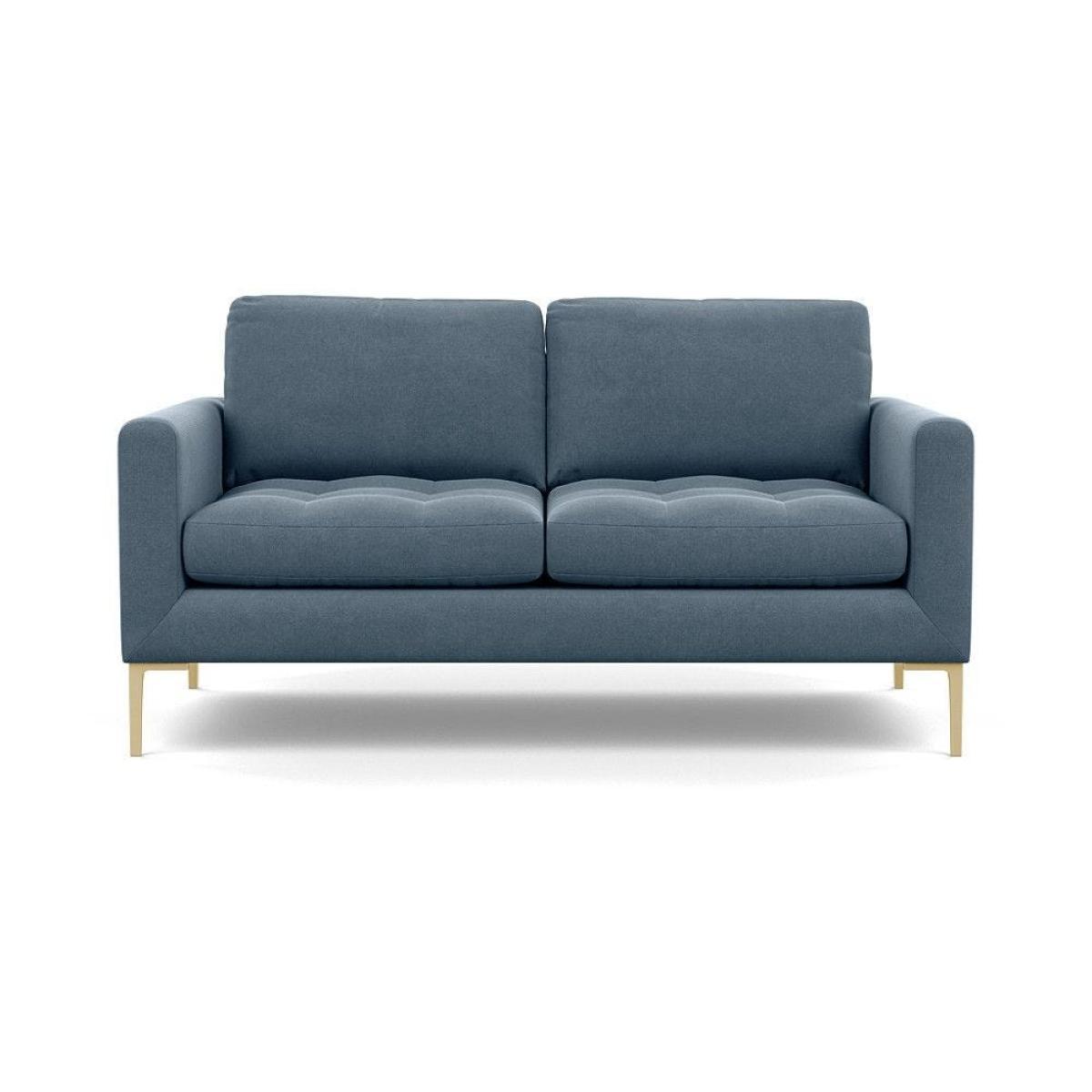Heal's Eton Loveseat Smart Luxe Velvet Mushroom Black Feet - Heal's UK Furniture – image 73