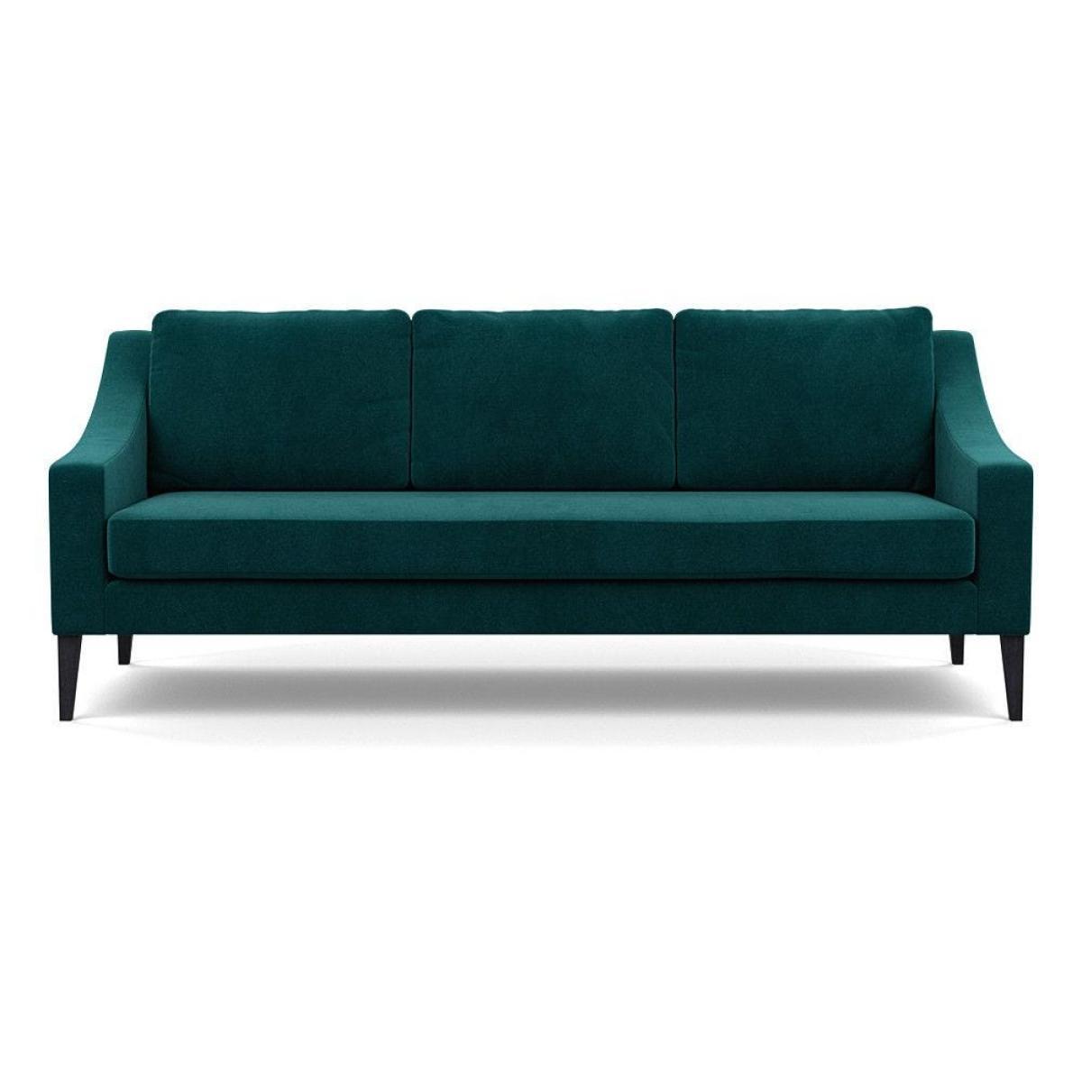 Heal's Eton Loveseat Smart Luxe Velvet Mushroom Black Feet - Heal's UK Furniture – image 75
