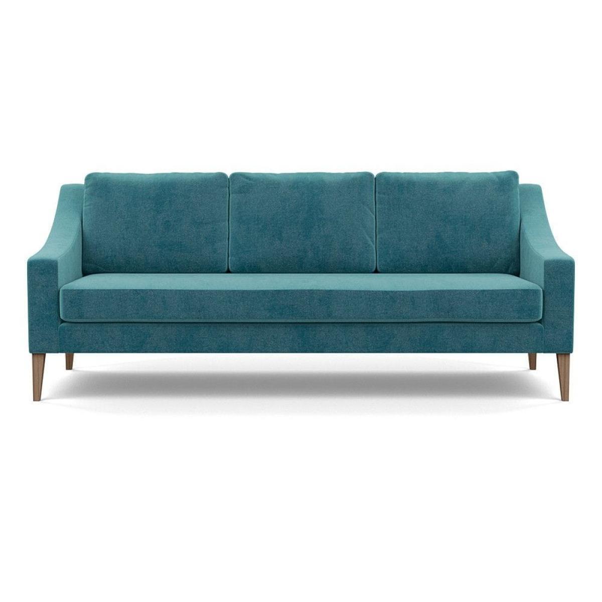 Heal's Eton Loveseat Smart Luxe Velvet Mushroom Black Feet - Heal's UK Furniture – image 77