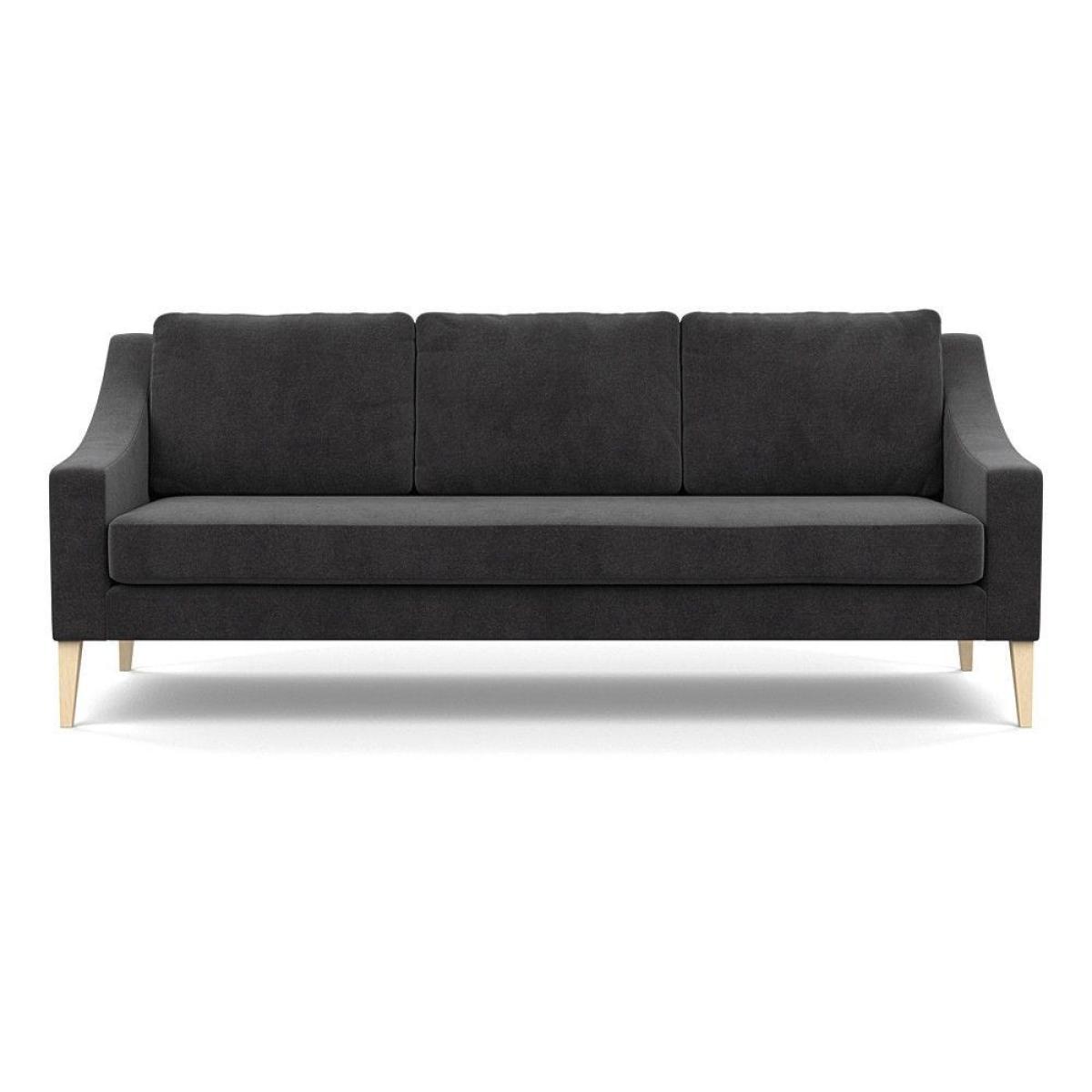 Heal's Eton Loveseat Smart Luxe Velvet Mushroom Black Feet - Heal's UK Furniture – image 78