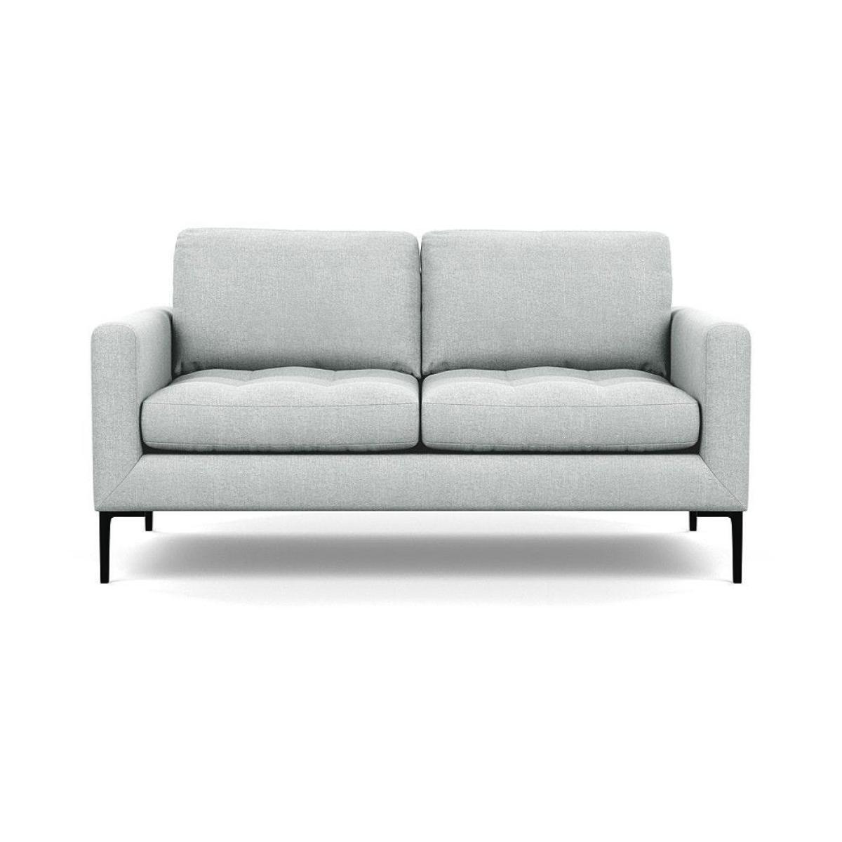 Heal's Eton Loveseat Smart Luxe Velvet Mushroom Black Feet - Heal's UK Furniture – image 79