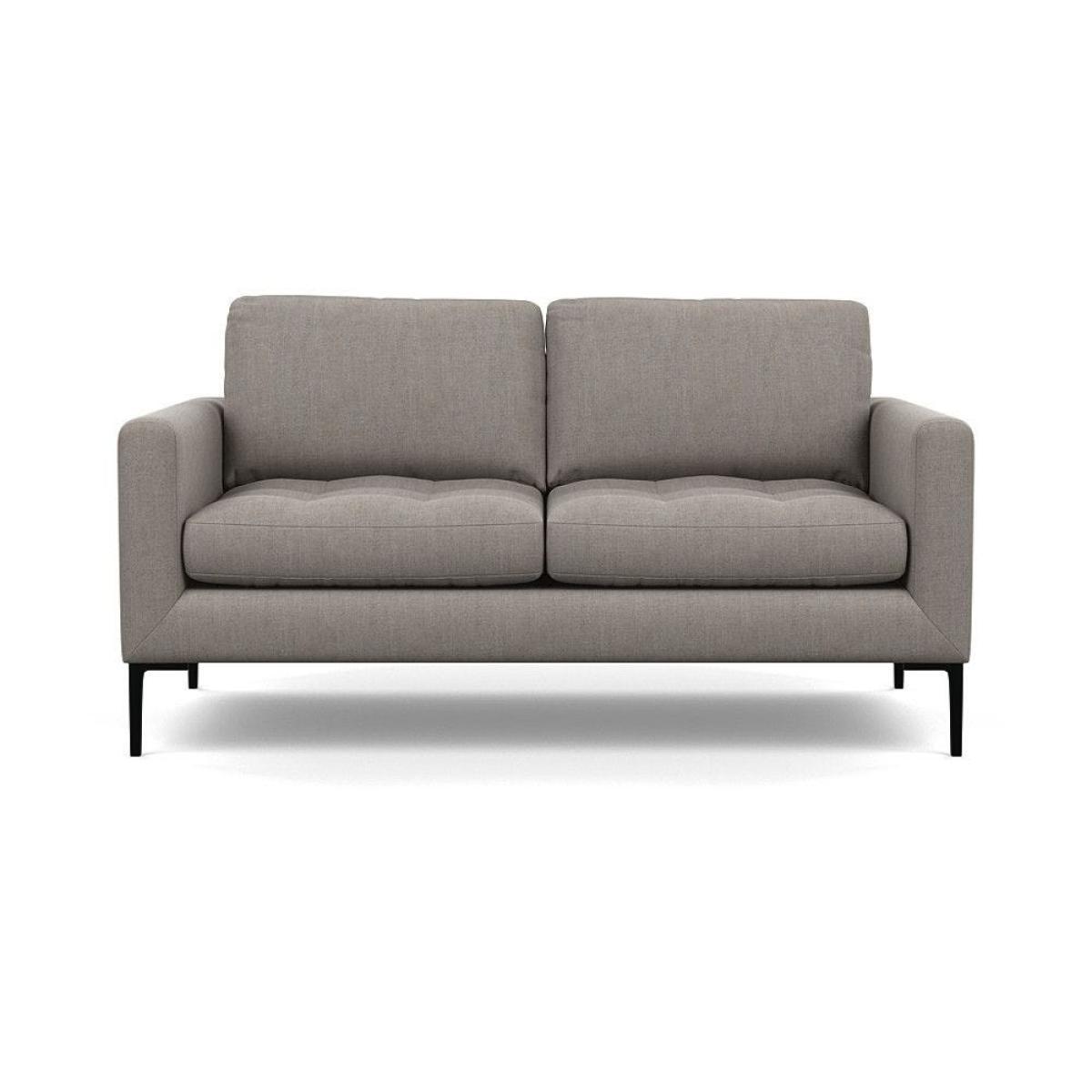 Heal's Eton Loveseat Smart Luxe Velvet Mushroom Black Feet - Heal's UK Furniture – image 80