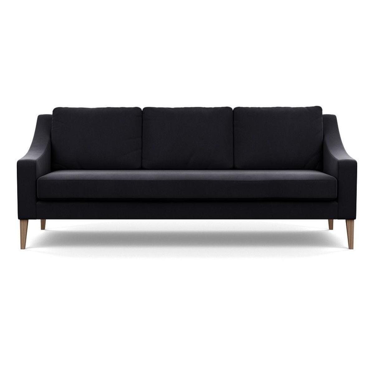 Heal's Eton Loveseat Smart Luxe Velvet Mushroom Black Feet - Heal's UK Furniture – image 82