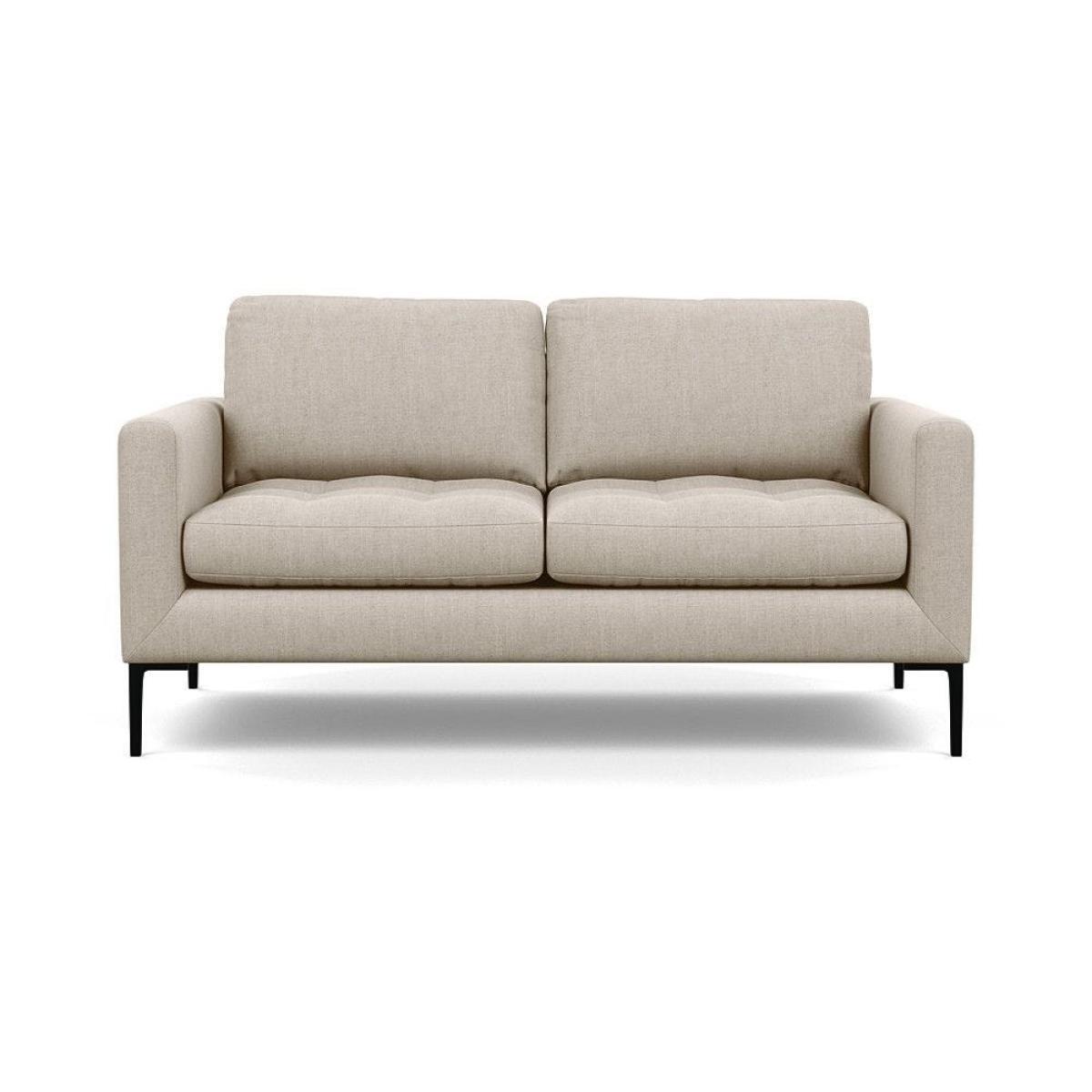 Heal's Eton Loveseat Smart Luxe Velvet Mushroom Black Feet - Heal's UK Furniture – image 91