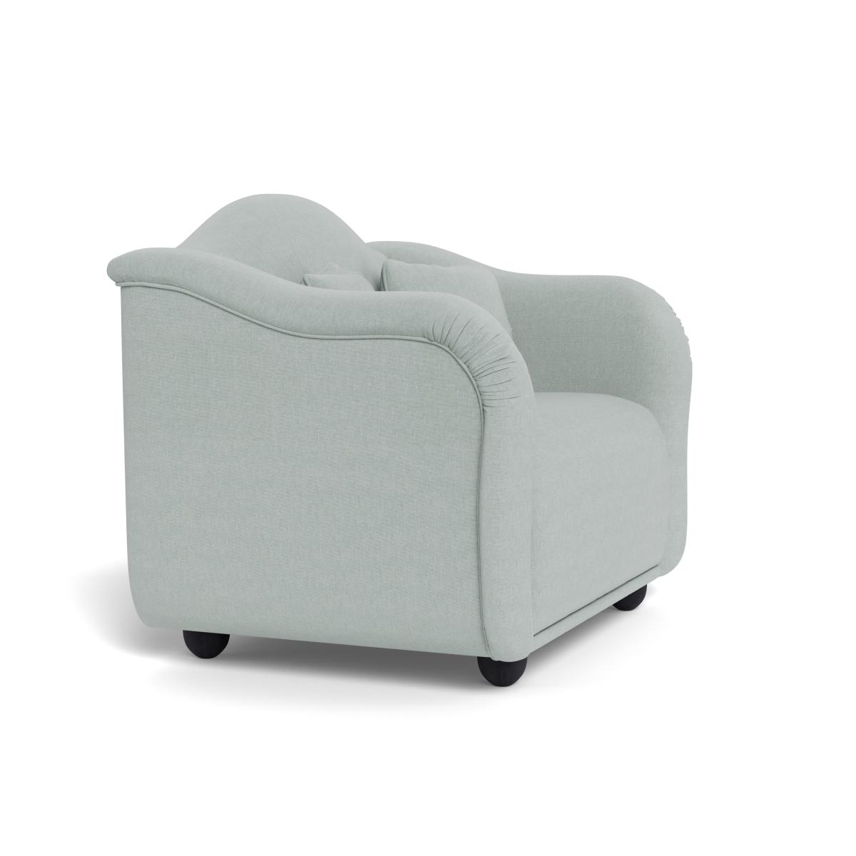 Heal's Tetbury Loveseat Brushed Cotton Oat Natural Beech Feet – image 3