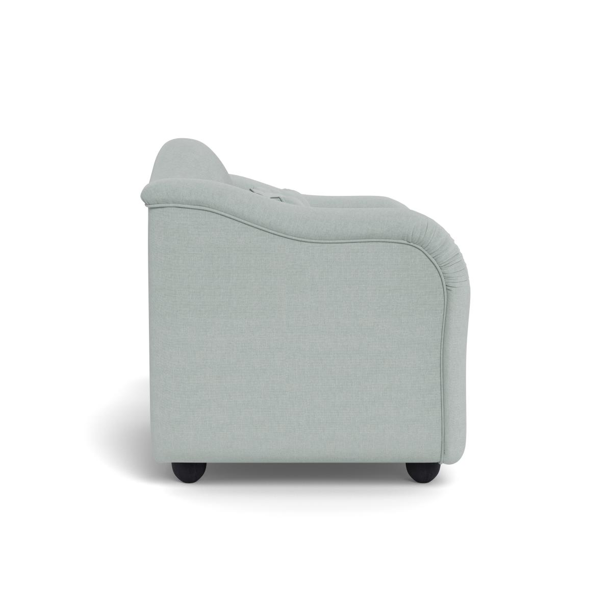 Heal's Tetbury Loveseat Brushed Cotton Oat Natural Beech Feet – image 4