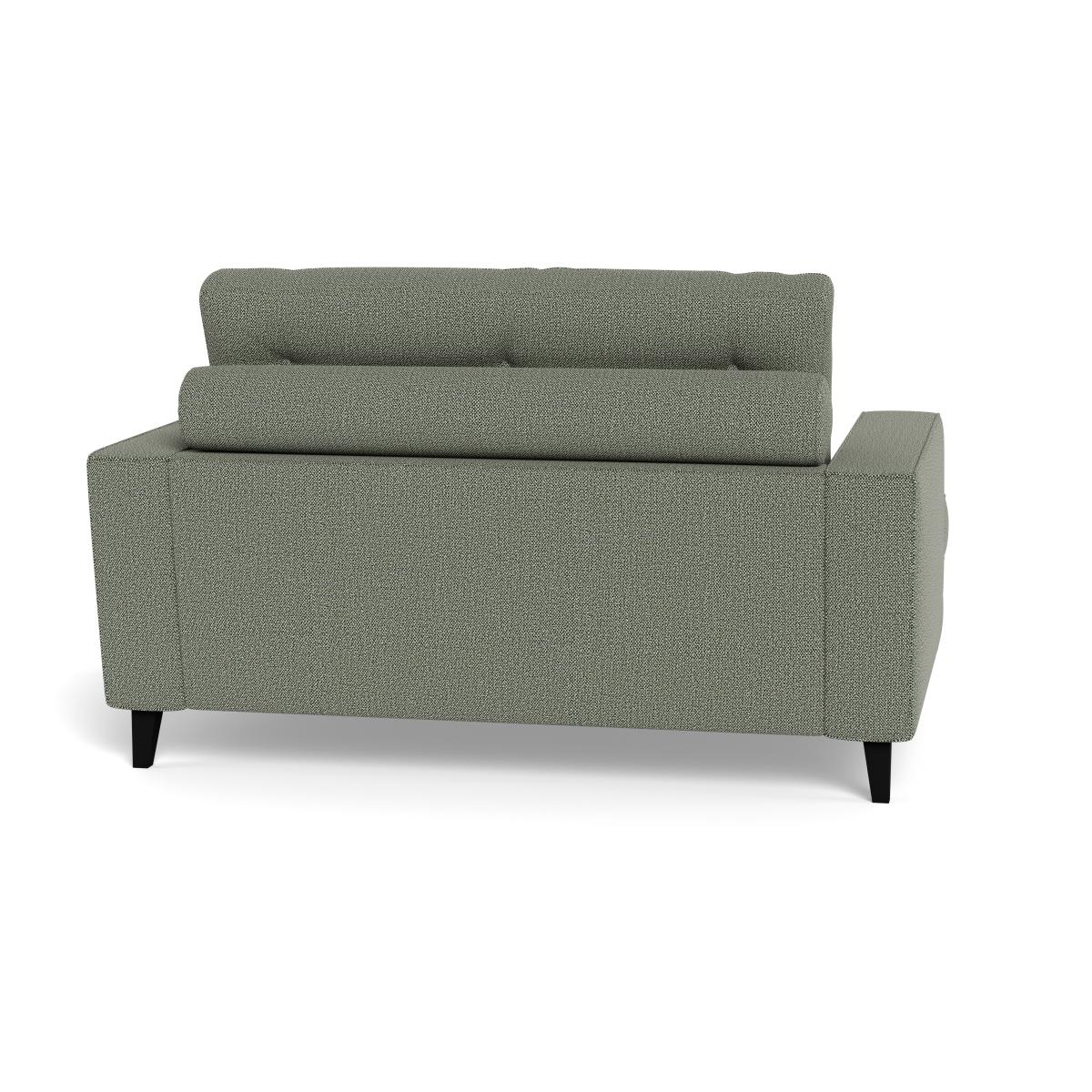 Heal's Mistral Loveseat Boucle Tweed Lapis Black Beech Feet – image 5
